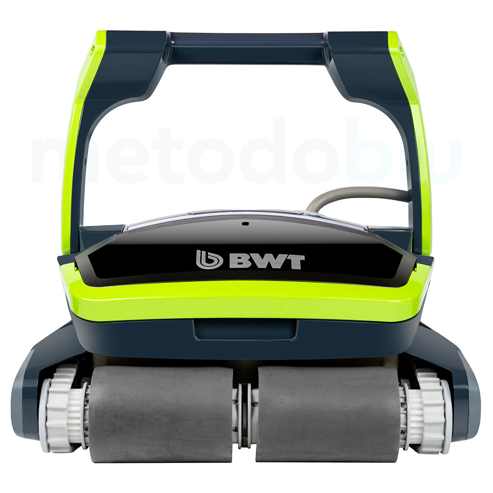 Poolroboter BWT ES1500 für Boden, Wände und Wasserlinie, Bluetooth-App, Wagen, 4 Jahre Garantie, bis zu 15 m