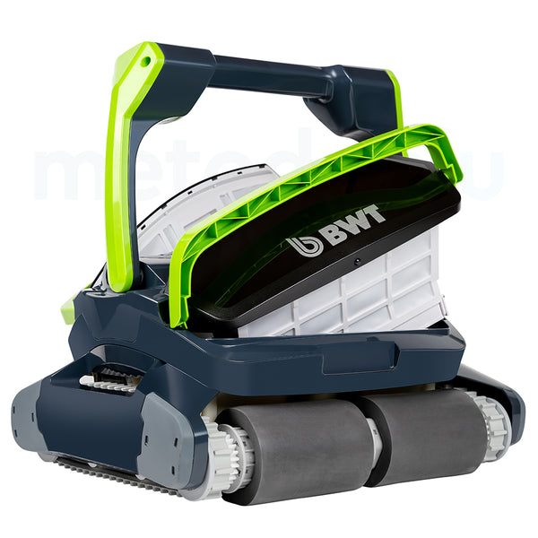Poolroboter BWT ES1500 für Boden, Wände und Wasserlinie, Bluetooth-App, Wagen, 4 Jahre Garantie, bis zu 15 m