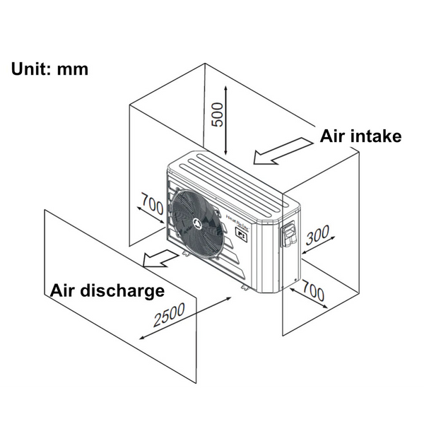 Hayward Heat Relax 6 kW Heat Pump for Pools up to 30 m³