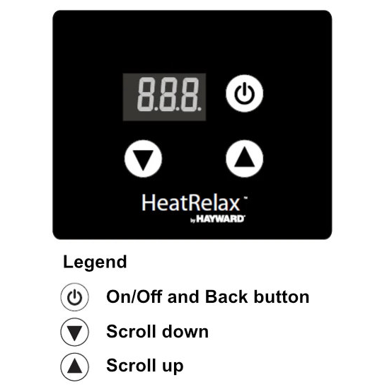 Hayward Heat Relax 6 kW Heat Pump for Pools up to 30 m³