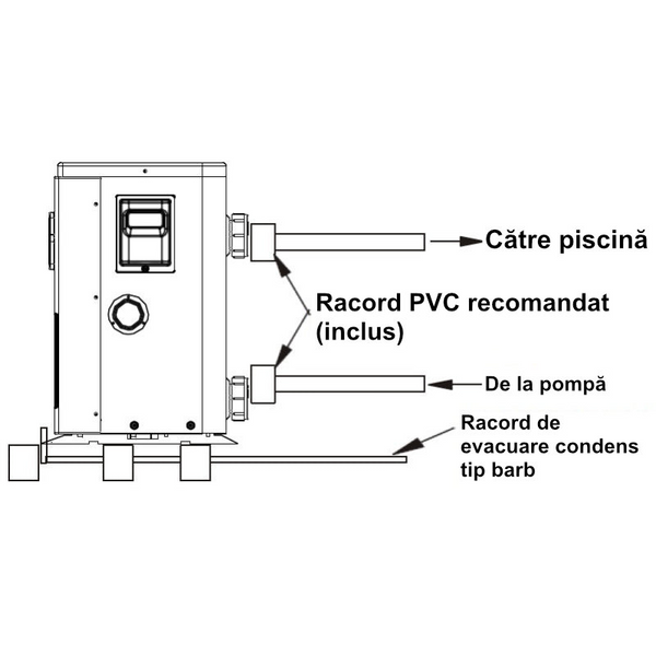 Pompă de căldură Garden Pac Pro Full Inverter 12 kW pentru piscine de la 30 la 60 m³