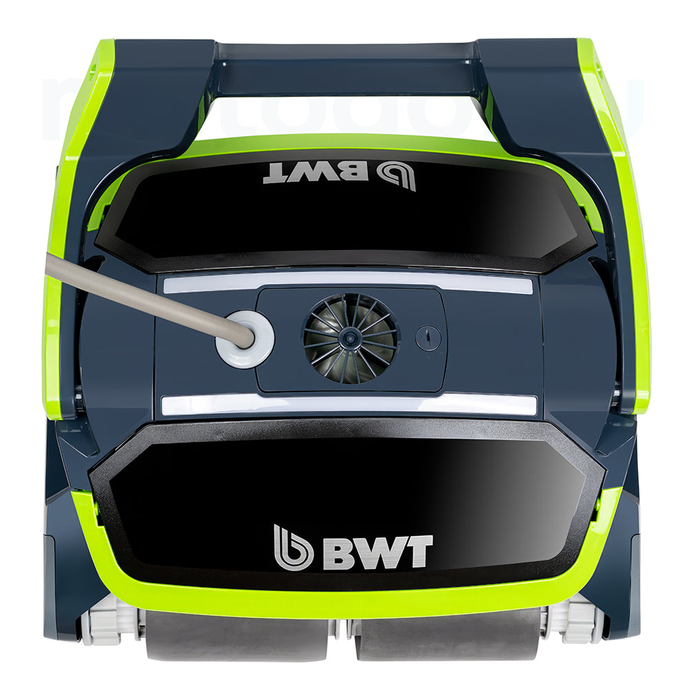 Poolroboter BWT ES1500 für Boden, Wände und Wasserlinie, Bluetooth-App, Wagen, 4 Jahre Garantie, bis zu 15 m