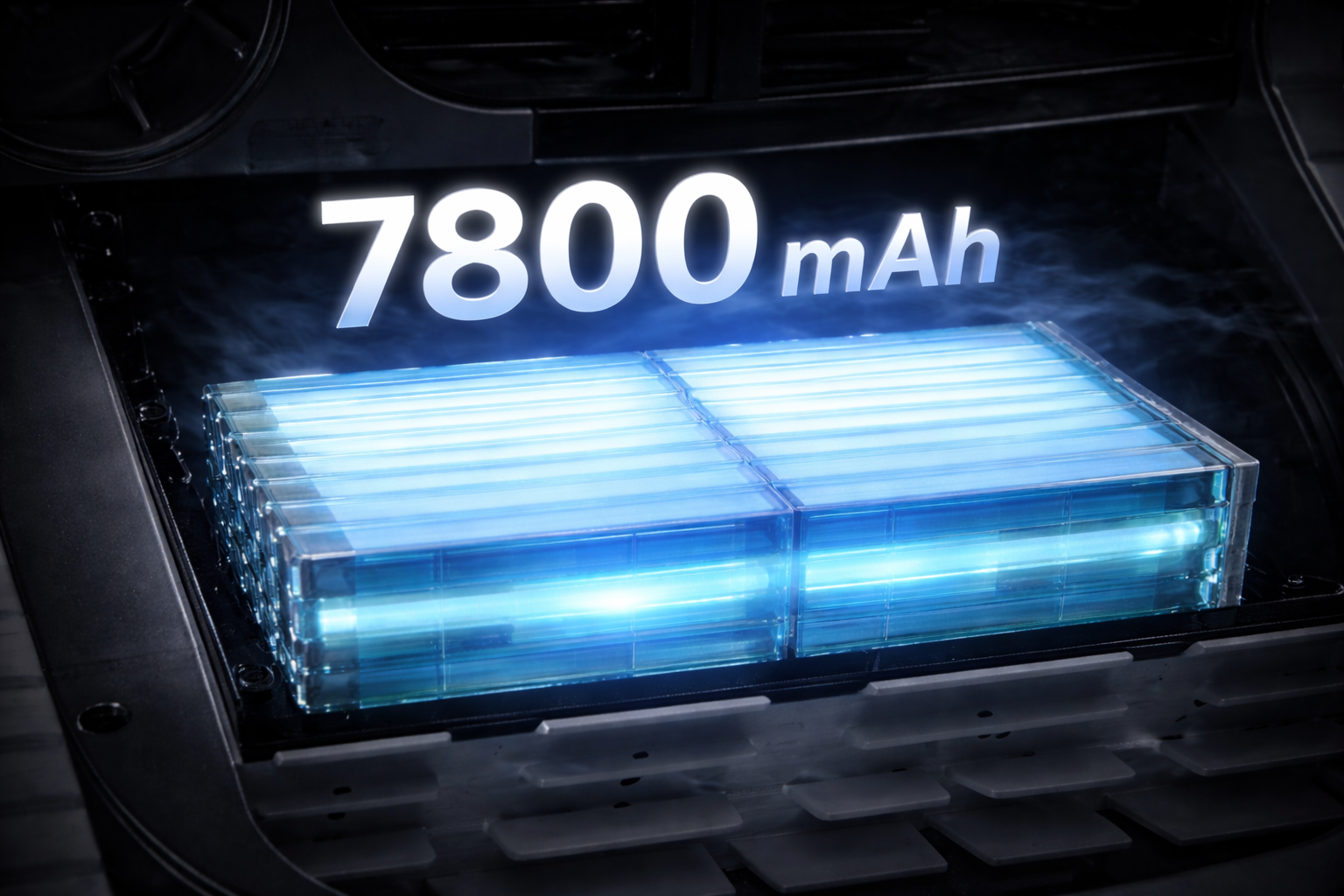 Up to 2.5 hours of runtime per cycle.