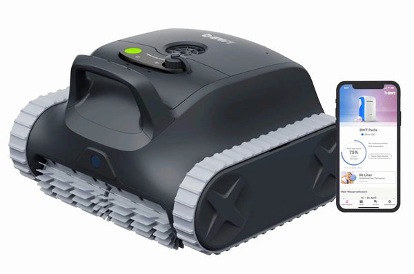 BWT ES Nano Senza Fili | Robot Piscina Cordless con App Wi-Fi per Fondo, Pareti e Linea d’Acqua, Novità 2026