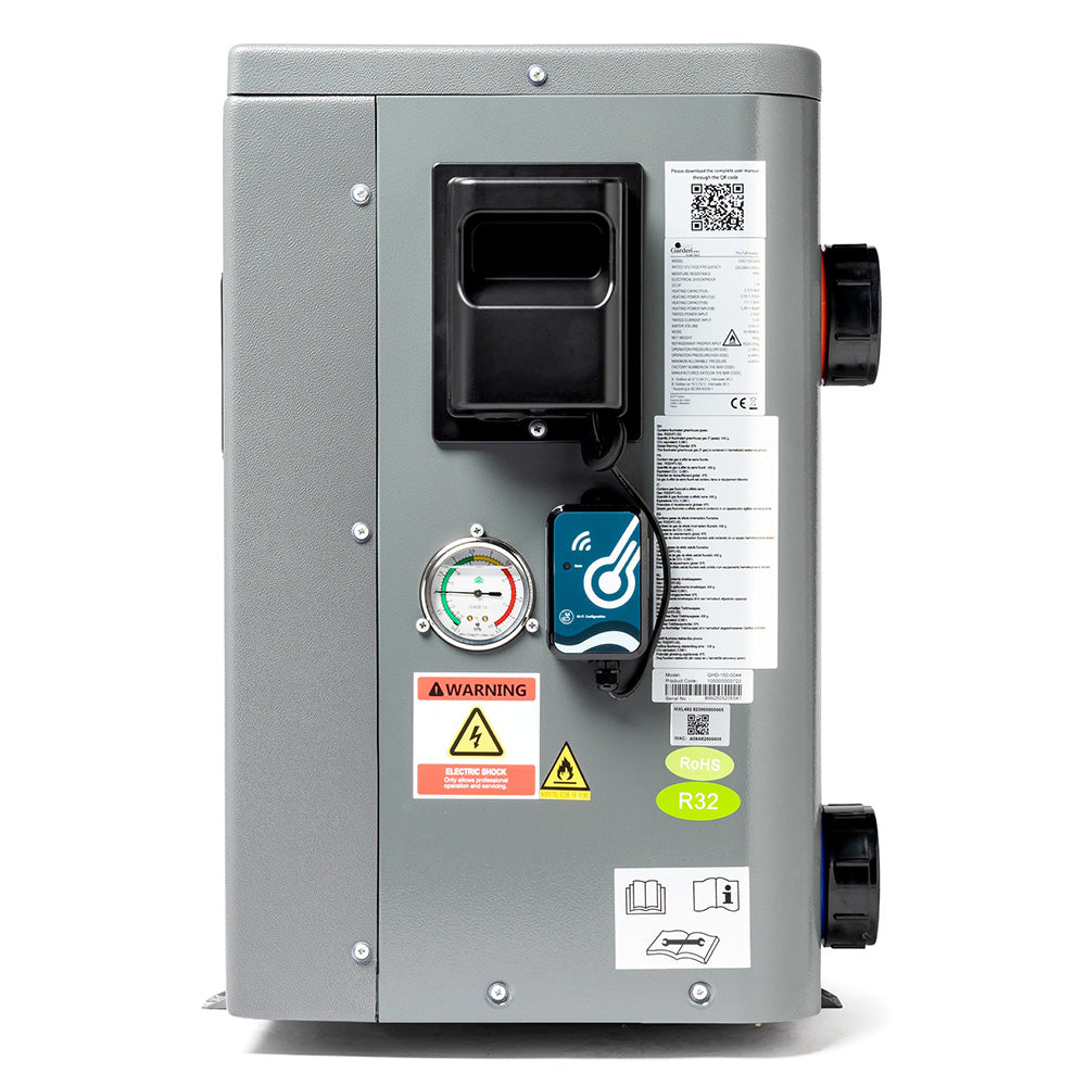 Wärmepumpe Garden Pac Pro Full Inverter 16 kW für Pools von 40 bis 80 m³