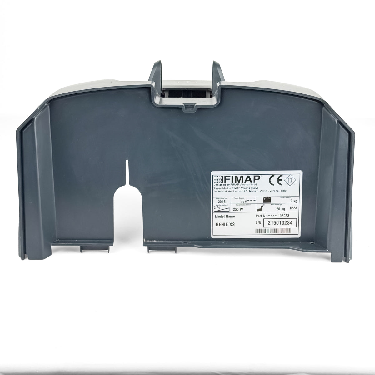 Øverste dæksel til gulvvasker Comac Vispa XS / Fimap Genie XS - 441487 | Brugt