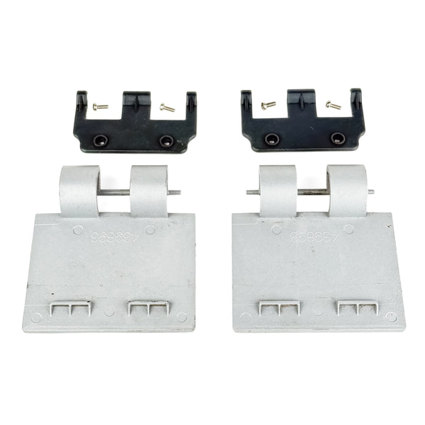 Par de Alavancas de Trava dos Tanques com Pinos de Dobradiça para Lavadoras de Piso Comac Vispa XS / Fimap Genie XS - 439893 / 439894 | Usado