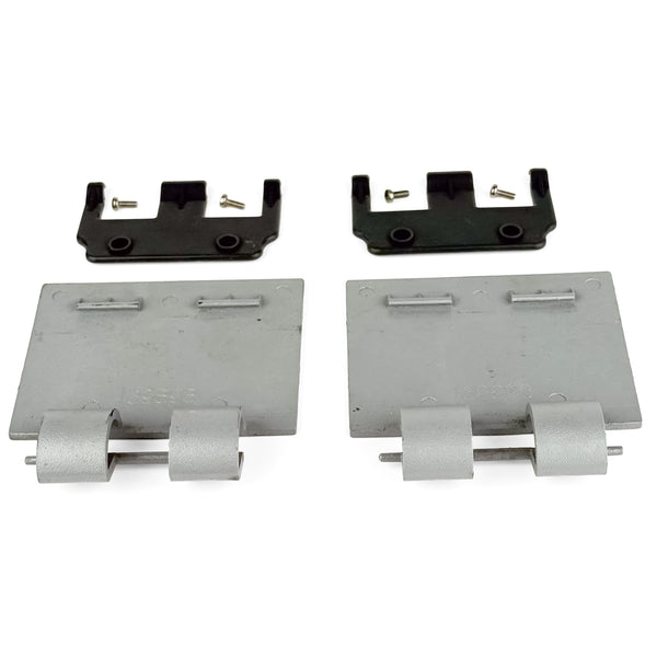 Pair of Tank Lock Levers with Hinge Pins for Comac Vispa XS / Fimap Genie XS Floor Washer - 439893 / 439894 | Refurbished