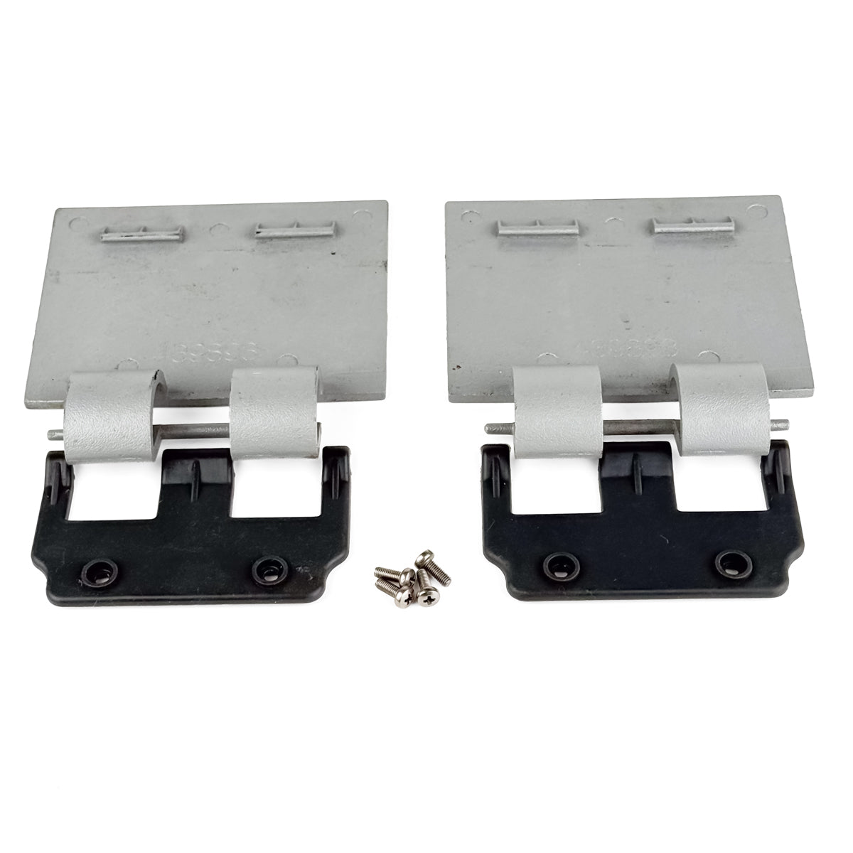 Pair of Tank Lock Levers with Hinge Pins for Comac Vispa XS / Fimap Genie XS Floor Washer - 439893 / 439894 | Refurbished