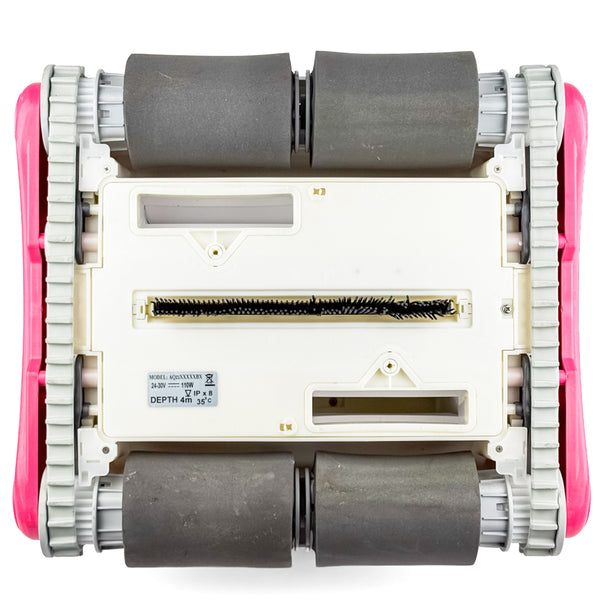 Gehäuse Poolroboter BWT D300 / D200 mit Filtern und Bürsten | GEBRAUCHT – (OHNE Motoreinheit, Kabel und Netzteil)