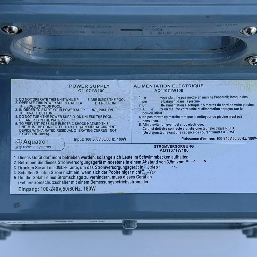 Alimentatore Robot Piscina Aquabot / Aquatron AQ11071W100 - Usato (Garanzia 12 mesi)