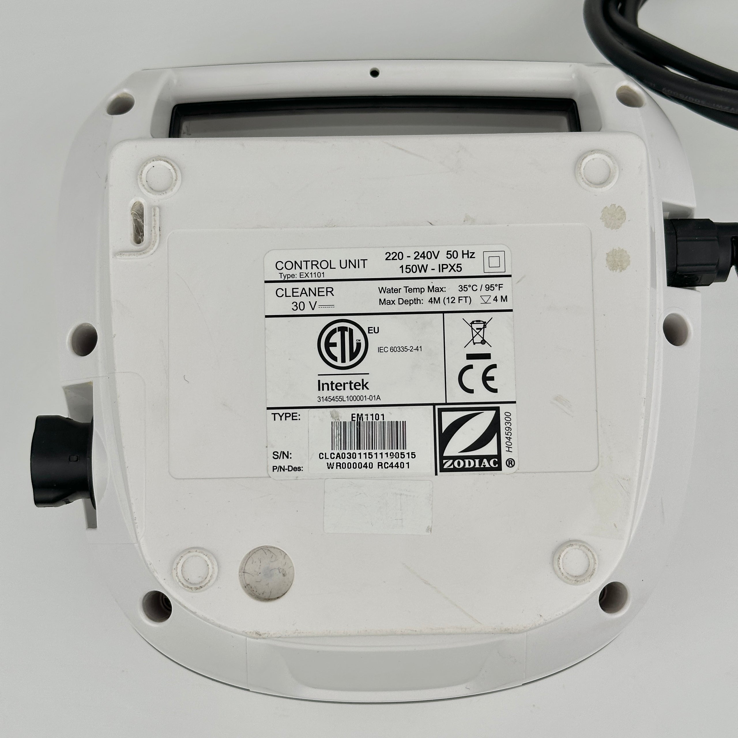 Fuente de Alimentación Robot Piscina Zodiac CyclonX - R0633000 - EM1101 - Usado (Garantía 12 meses)