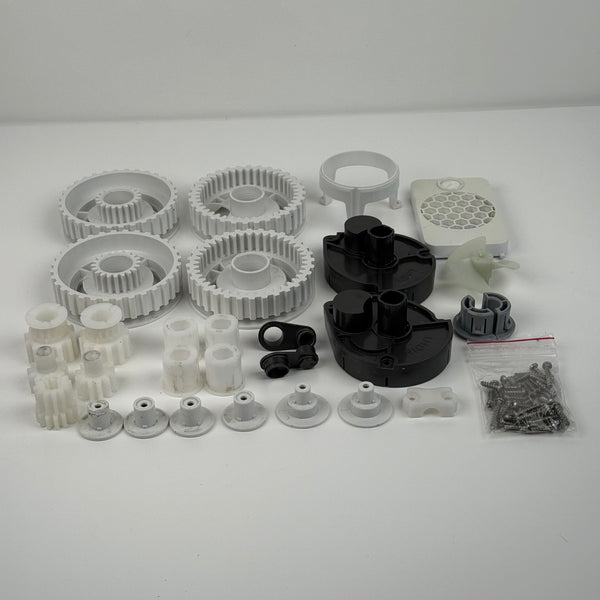 Kit Tracción Engranajes + Ruedas Robot Piscina Cosmy - Usado