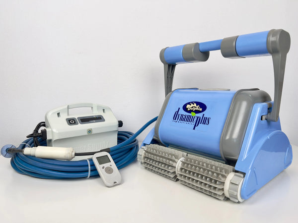 Robot Piscina Dolphin Dynamic PROX FINO A 20 METRI + Carrello GRATIS - MetodoBlu