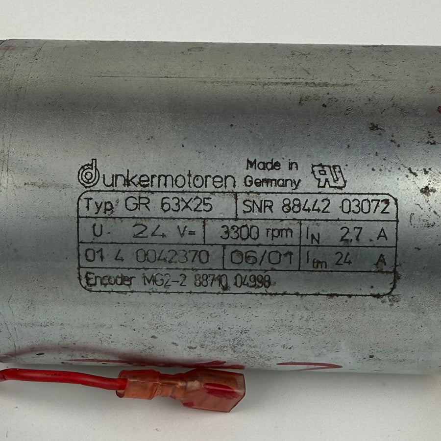 Motor pompă de aspirație pentru robot de curățare piscină Dolphin Maytronics GR 63x25 - Recondiționat (Garanție 12 luni)