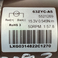 Motor tracțiune pentru robot de curățare piscină Dolphin Maytronics 63ZYC-A5 - Recondiționat (Garanție 12 luni)