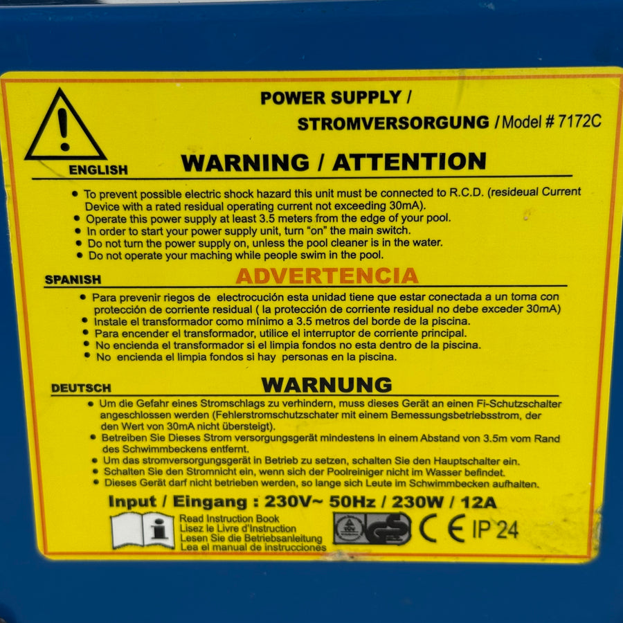 Alimentatore Robot Piscina Aquabot / Aquatron 7172C - Usato (Garanzia 12 mesi)