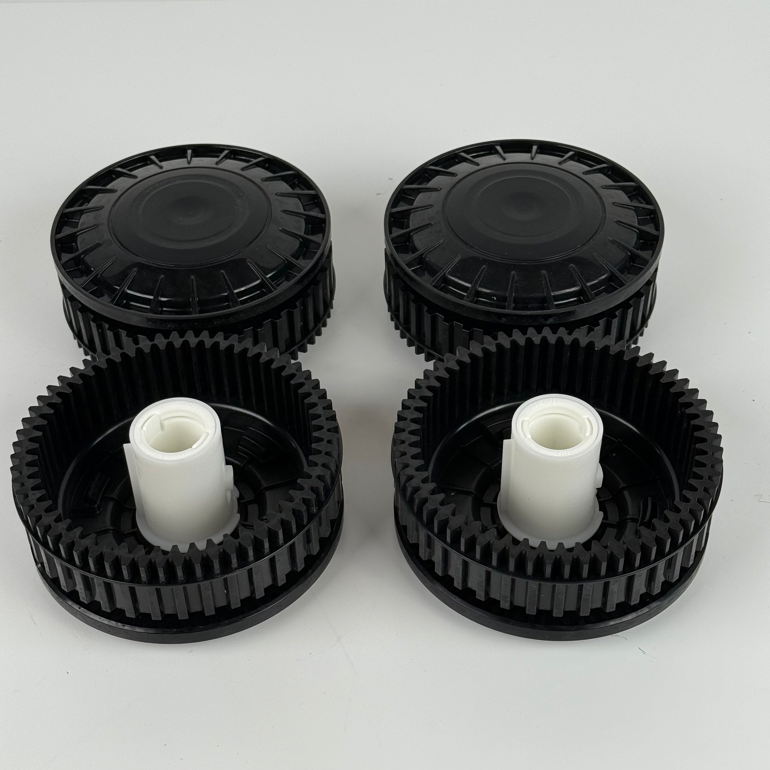 Set 4 Gebrauchte Räder für Zodiac Poolroboter Voyager / XA / Cnx R0897300 - Gebraucht