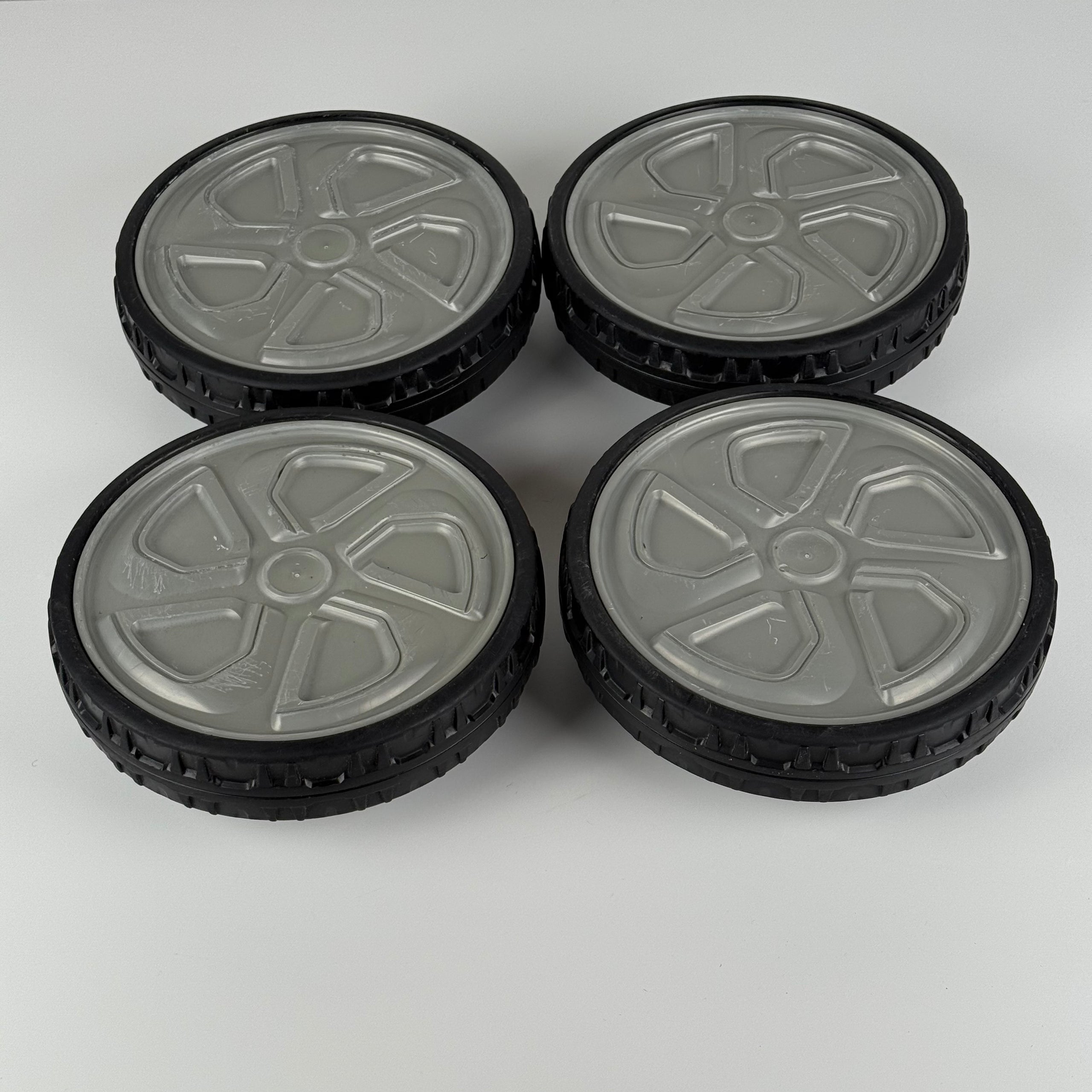 Set 4 Ruedas USADAS Grises Robot Piscina Zodiac Alpha R0865600 - Usado