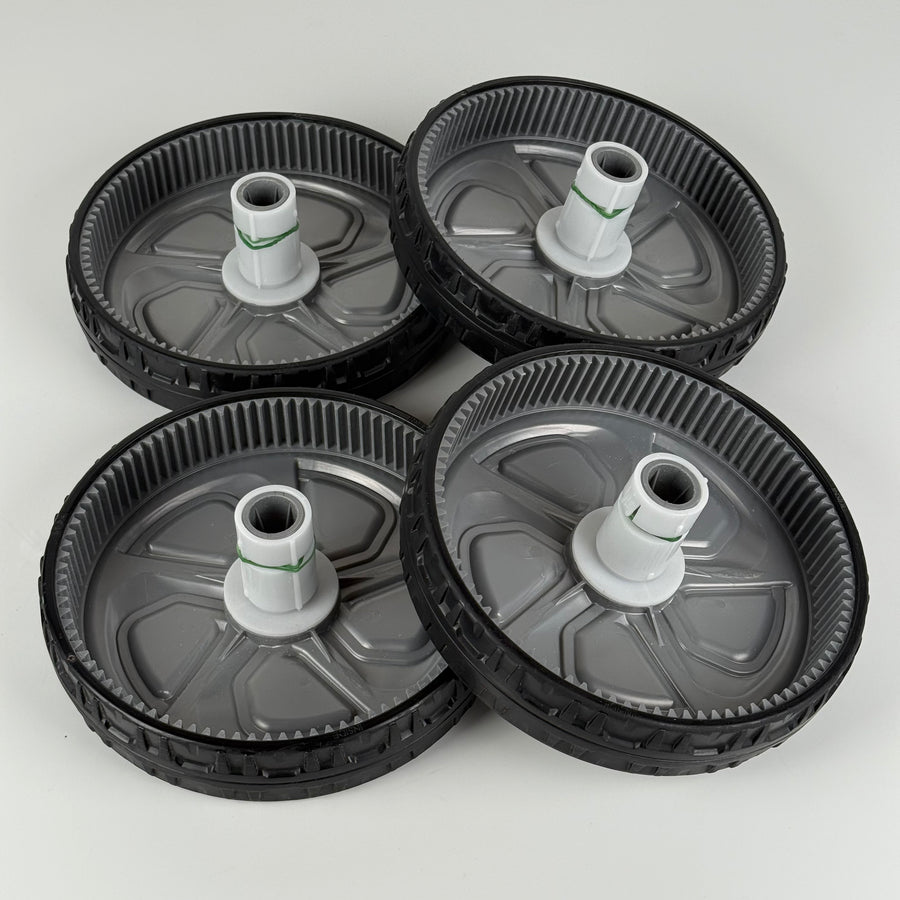 Set 4 Ruote USATE Grigie Robot Piscina Zodiac Alpha R0865600 - Usato