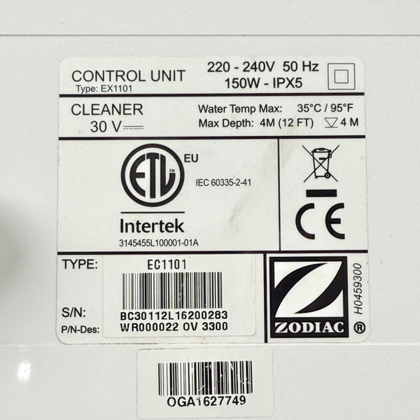 Netzteil Poolroboter Zodiac Vortex OV / RV - R0637300 - Gebraucht (12 Monate Garantie)