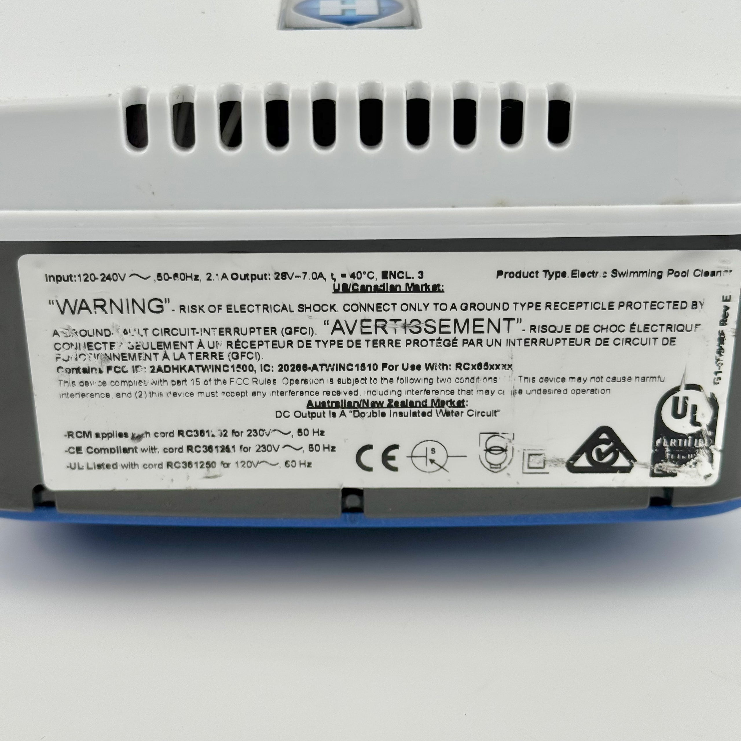 Netzteil Steuergerät Poolroboter Hayward Aquavac RC361480 - Gebraucht (12 Monate Garantie)