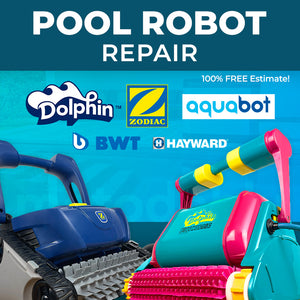 Pool Robot Repair: Pickup + 100% Free Quote