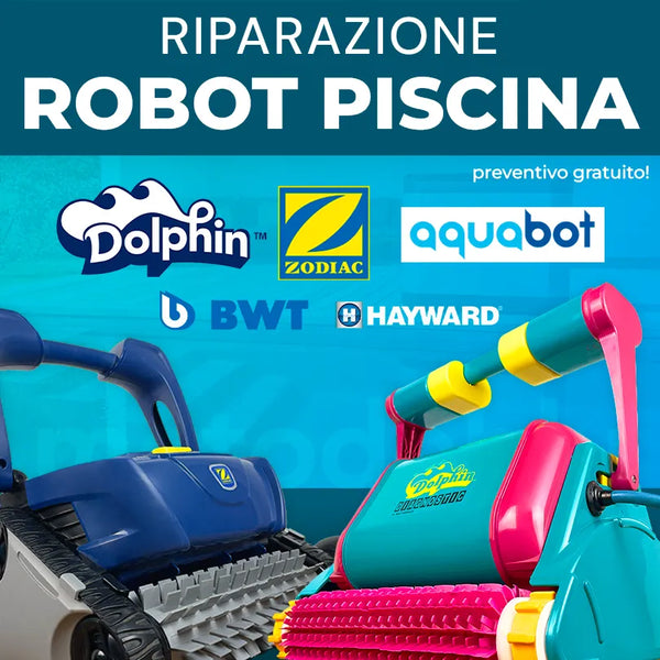Reparación Robot Piscina: Recogida + Presupuesto 100% Gratuito