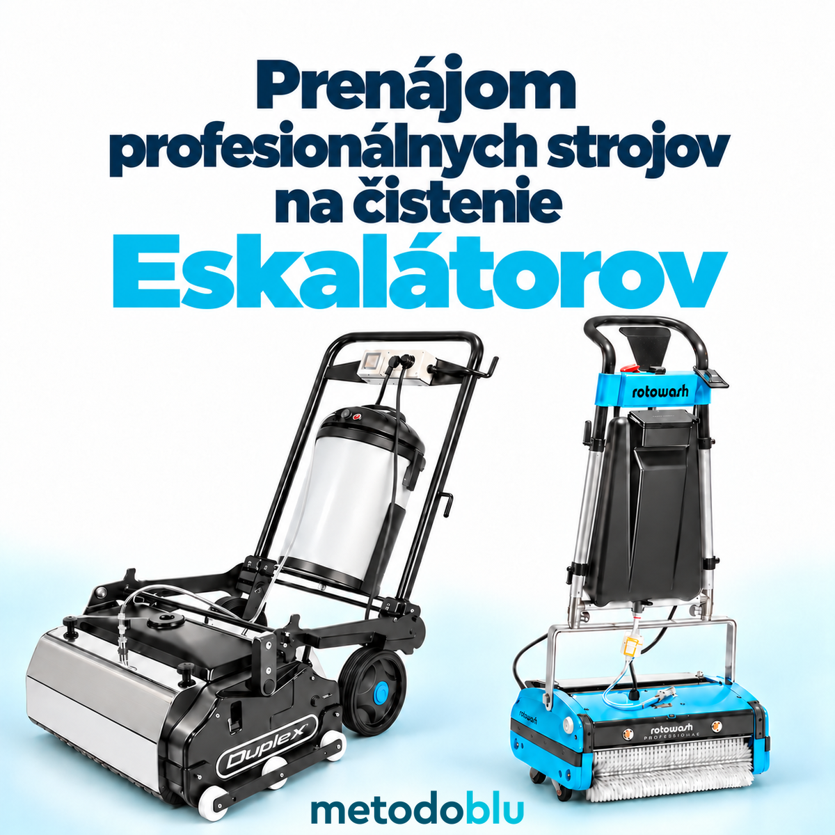 Prenájom Profesionálnych Strojov na Čistenie Pohyblivých Schodov