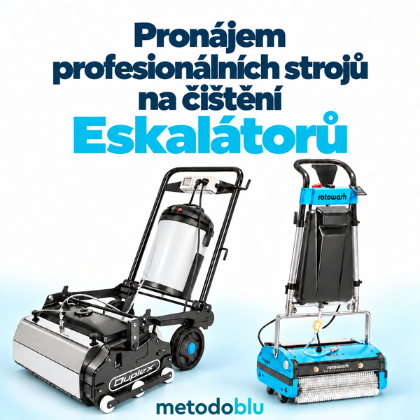 Pronájem Profesionálních Strojů pro Čištění Eskalátorů