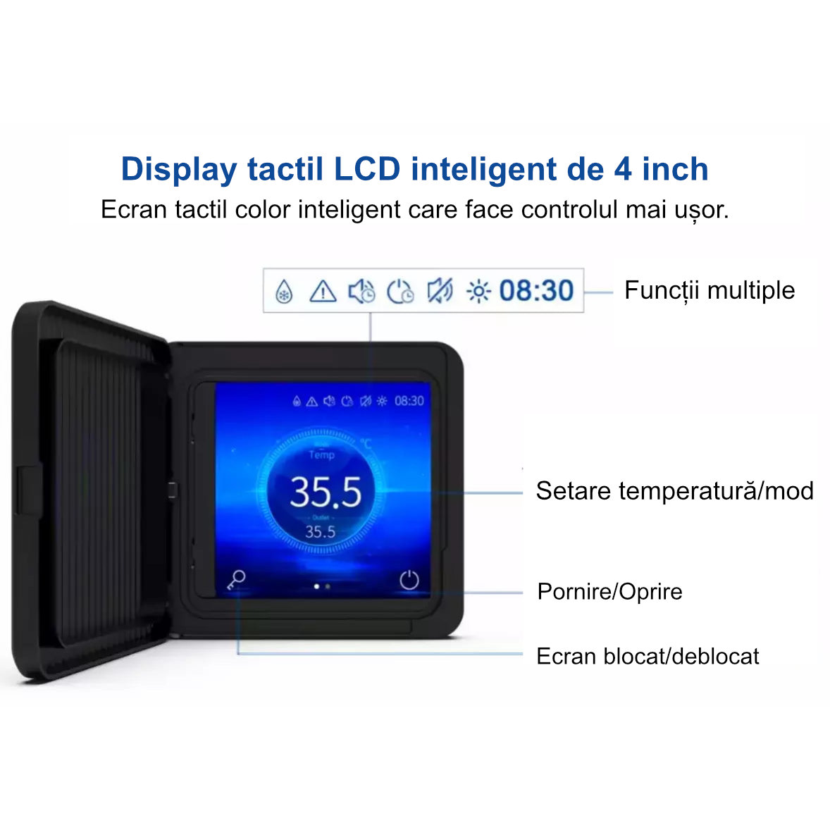 Pompă de căldură Garden Pac Pro Full Inverter 12 kW pentru piscine de la 30 la 60 m³