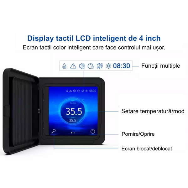 Pompă de căldură Garden Pac Pro Full Inverter 12 kW pentru piscine de la 30 la 60 m³