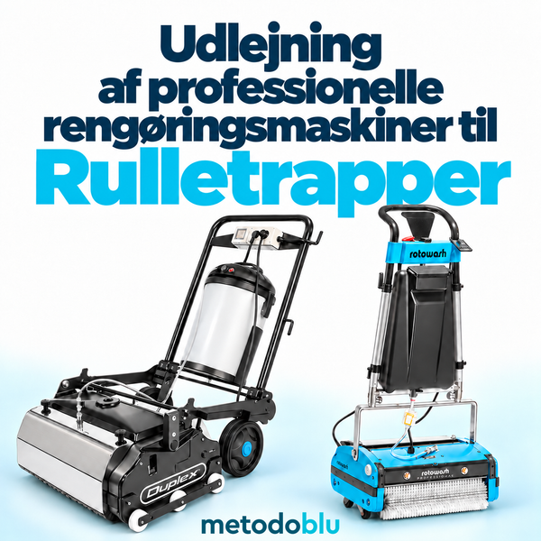 Leje af Professionelle Maskiner til Rengøring af Rulletrapper