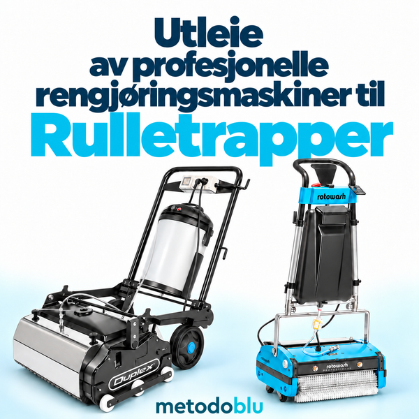 Utleie av Profesjonelle Maskiner for Rengjøring av Rulletrapper