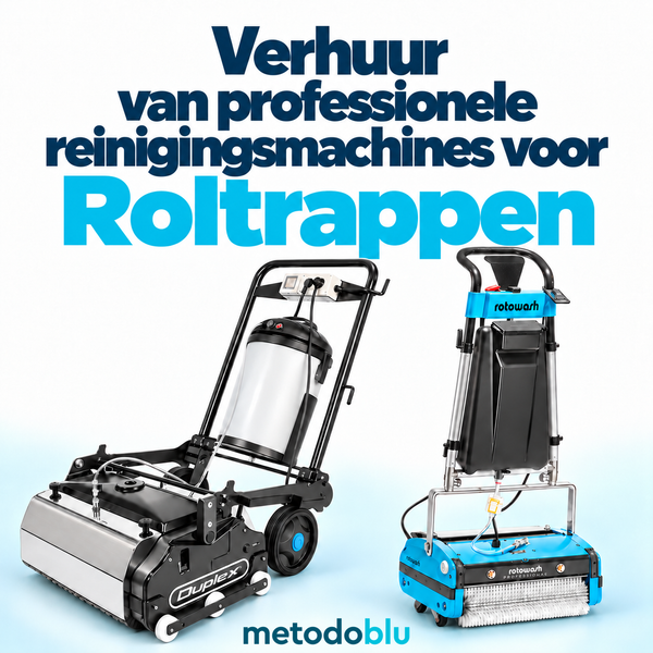 Verhuur van Professionele Machines voor de Reiniging van Roltrappen
