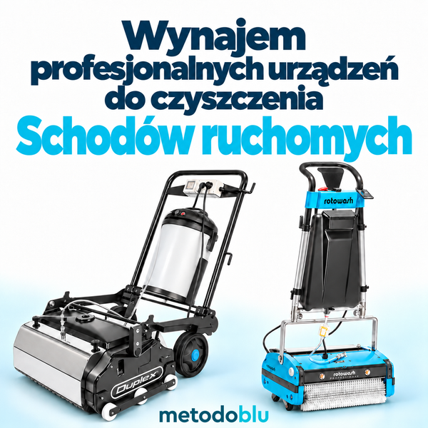 Wynajem Profesjonalnych Maszyn do Czyszczenia Schodów Ruchomych